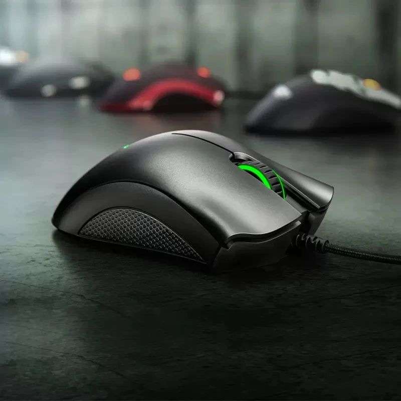 Original Wired Gaming Mouse Optical Sensor 6400 DPI Gaming Mouse for Laptop Optical Mouse Light Speed Mouse