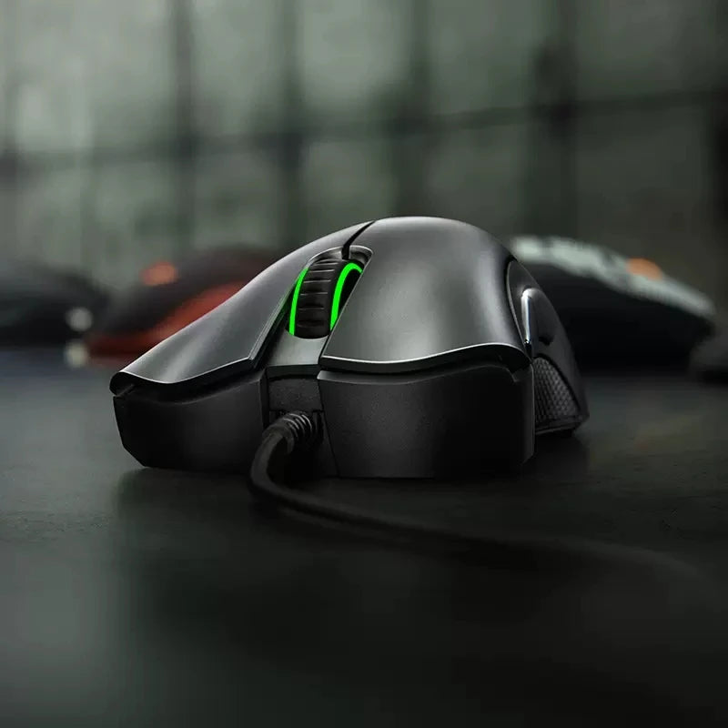 Original Wired Gaming Mouse Optical Sensor 6400 DPI Gaming Mouse for Laptop Optical Mouse Light Speed Mouse