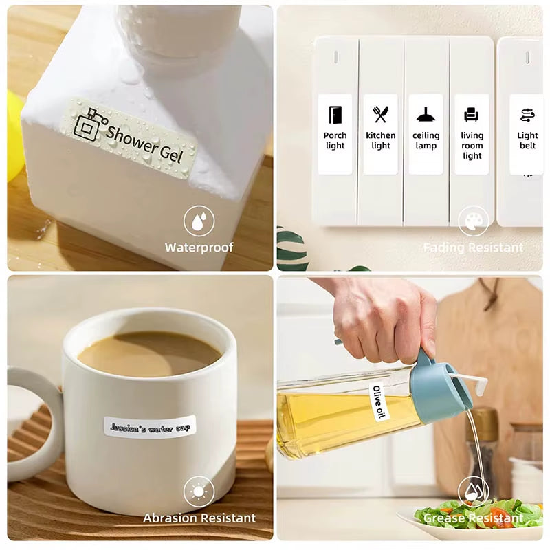 D110 D11 D101 Smart Portable Label Printer Mini Pocket Thermal Sticker Maker Self-Adhesive Label Printer for Office Home